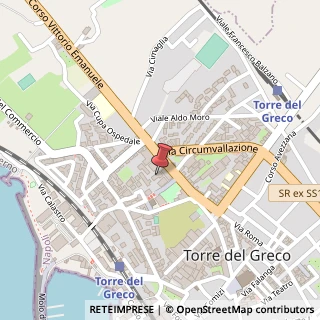 Mappa Corso Vittorio Emanuele, 149, 80059 Torre del Greco, Napoli (Campania)