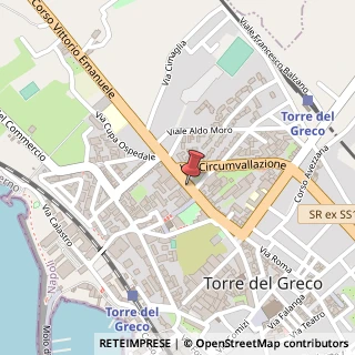 Mappa Corso Vittorio Emanuele, 153, 80059 Torre del Greco, Napoli (Campania)