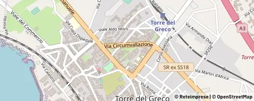 Mappa Torre del Greco