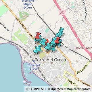 Mappa Viale Forze Armate, 80059 Torre del Greco NA, Italia (0.2425)