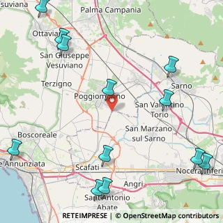 Mappa Via Scafati, 80040 Poggiomarino NA, Italia (6.66417)