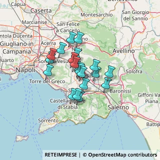 Mappa Via Scafati, 80040 Poggiomarino NA, Italia (9.7955)