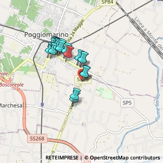 Mappa Via Scafati, 80040 Poggiomarino NA, Italia (0.82)