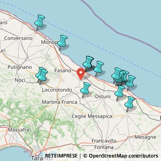 Mappa Via Petrarca, 72015 Fasano BR, Italia (15.59625)