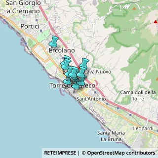 Mappa Via Giuseppe Beneduce, 80059 Torre del Greco NA, Italia (0.81)
