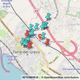 Mappa Via Giuseppe Beneduce, 80059 Torre del Greco NA, Italia (0.3925)