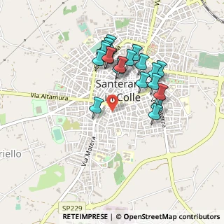Mappa Largo Convento, 70029 Santeramo In Colle BA, Italia (0.446)