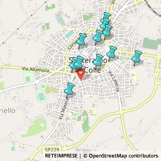 Mappa Largo Convento, 70029 Santeramo In Colle BA, Italia (0.49182)