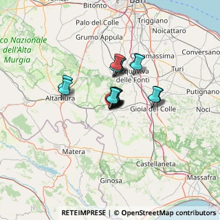 Mappa Via Padova, 70029 Santeramo In Colle BA, Italia (8.444)