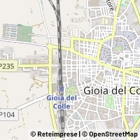 Map Gioia del Colle