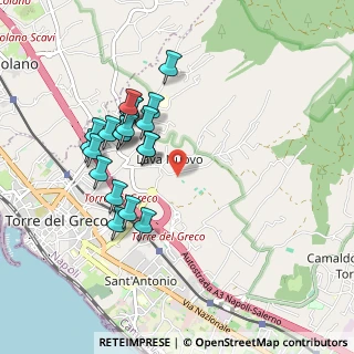 Mappa Via Dr. Francesco Coscia, 80059 Torre del Greco NA, Italia (0.937)
