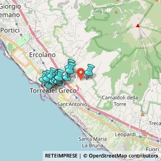 Mappa Via Dr. Francesco Coscia, 80059 Torre del Greco NA, Italia (1.45)