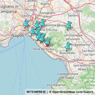 Mappa Via Dr. Francesco Coscia, 80059 Torre del Greco NA, Italia (6.37273)