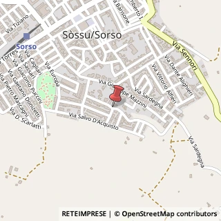 Mappa Via g. matteotti 55, 07100 Sorso, Sassari (Sardegna)