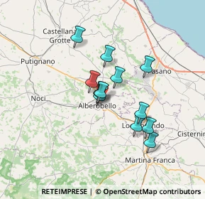 Mappa SP 77, 70011 Martina Franca TA (5.59417)