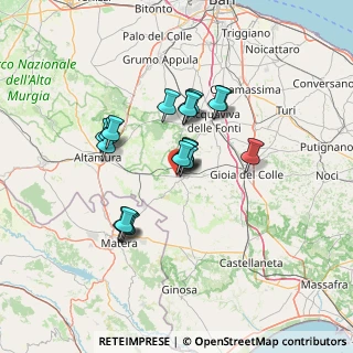 Mappa Via Lecce, 70029 Santeramo In Colle BA, Italia (11.384)