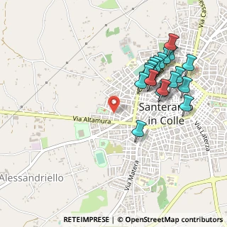 Mappa Via Lecce, 70029 Santeramo In Colle BA, Italia (0.552)
