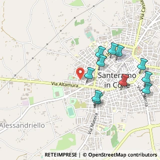 Mappa Via Lecce, 70029 Santeramo In Colle BA, Italia (0.56091)