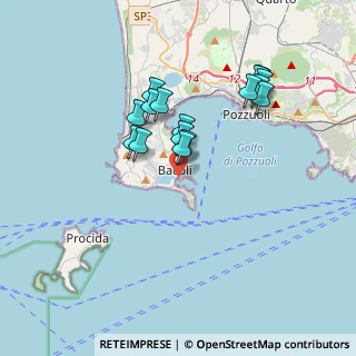 Mappa Via della Shoah, 80070 Bacoli NA, Italia (3.405)