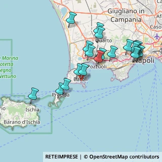 Mappa Via della Shoah, 80070 Bacoli NA, Italia (8.831)