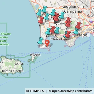 Mappa Via della Shoah, 80070 Bacoli NA, Italia (9.199)