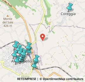 Mappa Contrada Colarossa, 70011 Alberobello BA, Italia (1.43786)