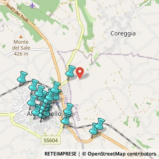 Mappa Contrada Colarossa, 70011 Alberobello BA, Italia (1.4115)