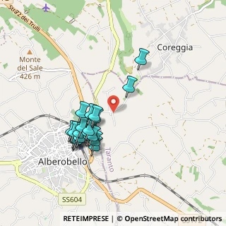 Mappa Contrada Colarossa, 70011 Alberobello BA, Italia (0.8775)
