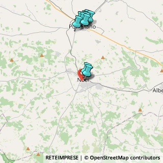 Mappa Via Ortolani, 70015 Noci BA, Italia (4.76846)