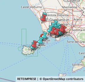 Mappa Via Guglielmo Marconi, 80070 Monte di Procida NA, Italia (11.042)