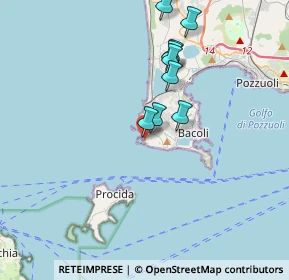 Mappa Via Guglielmo Marconi, 80070 Monte di Procida NA, Italia (4.30091)