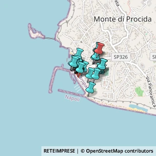 Mappa Via Guglielmo Marconi, 80070 Monte di Procida NA, Italia (0.21111)