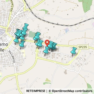 Mappa Via Campania, 70029 Santeramo In Colle BA, Italia (0.4845)