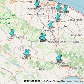 Mappa Via Campania, 70029 Santeramo In Colle BA, Italia (18.14267)