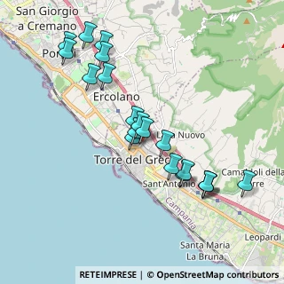 Mappa Via Guglielmo Marconi, 80059 Torre del Greco NA, Italia (2.0495)