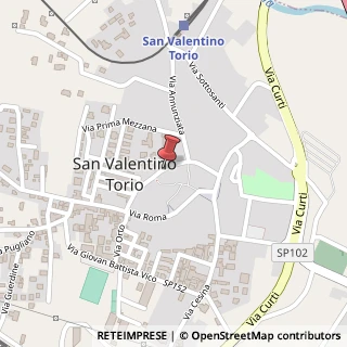 Mappa Via Armando Diaz, 28, 84010 San Valentino Torio, Salerno (Campania)
