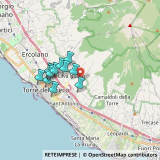 Mappa Parco Nazionale del Vesuvio, 80059 Torre del Greco NA, Italia (1.53417)