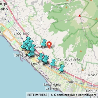 Mappa Parco Nazionale del Vesuvio, 80059 Torre del Greco NA, Italia (1.93353)