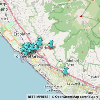 Mappa Parco Nazionale del Vesuvio, 80059 Torre del Greco NA, Italia (1.876)