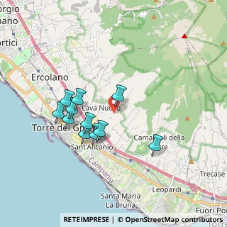 Mappa Parco Nazionale del Vesuvio, 80059 Torre del Greco NA, Italia (1.70727)