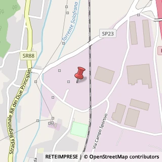 Mappa Via Pizzone, 13, 84085 Mercato San Severino, Salerno (Campania)