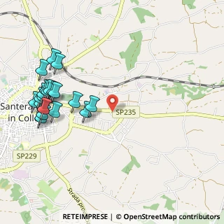 Mappa Sp 235, 70029 Santeramo In Colle BA, Italia (1.345)