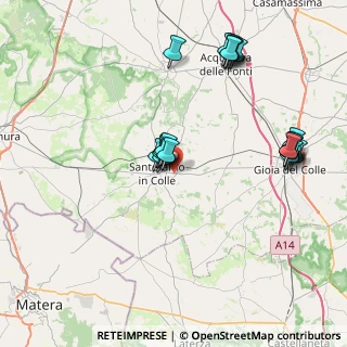 Mappa Sp 235, 70029 Santeramo In Colle BA, Italia (8.995)