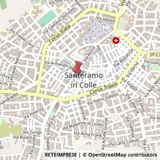 Mappa Via Roma, 130, 70029 Santeramo in Colle, Bari (Puglia)