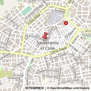 Mappa Via Roma, 112, 70029 Santeramo in Colle, Bari (Puglia)