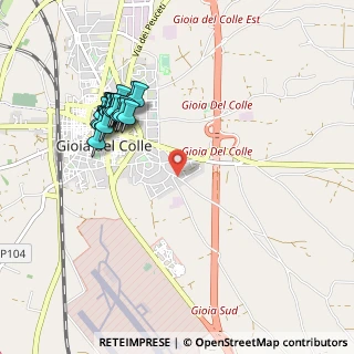 Mappa Via Santa Candida, 70023 Gioia del Colle BA, Italia (1.0775)