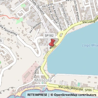 Mappa Via Miliscola, 24, 80070 Bacoli, Napoli (Campania)