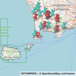 Mappa Via Miliscola, 80070 Bacoli NA, Italia (9.554)