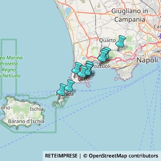 Mappa Via Miliscola, 80070 Bacoli NA, Italia (4.14727)