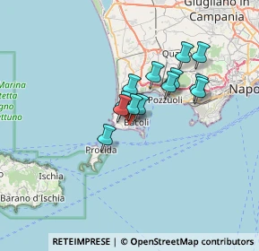 Mappa Via Miliscola, 80070 Bacoli NA, Italia (5.22385)